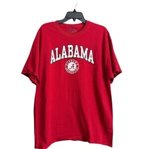 Alabama Red Crew Neck T-Shirt‎